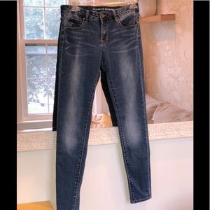 Articles of Society Skinny Blue Denim Jeans - Stretch - Size 26